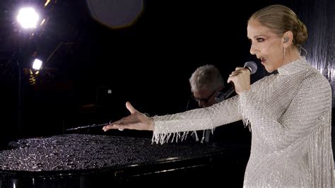 celine dion paris performance.